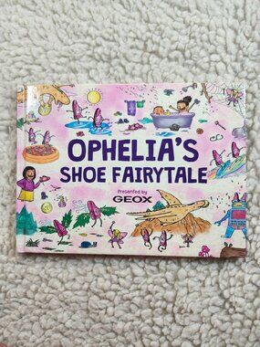 Ophelia's Shoe Fairytale Geox Kids Board Book Dallas Clayton Pink Illustrated